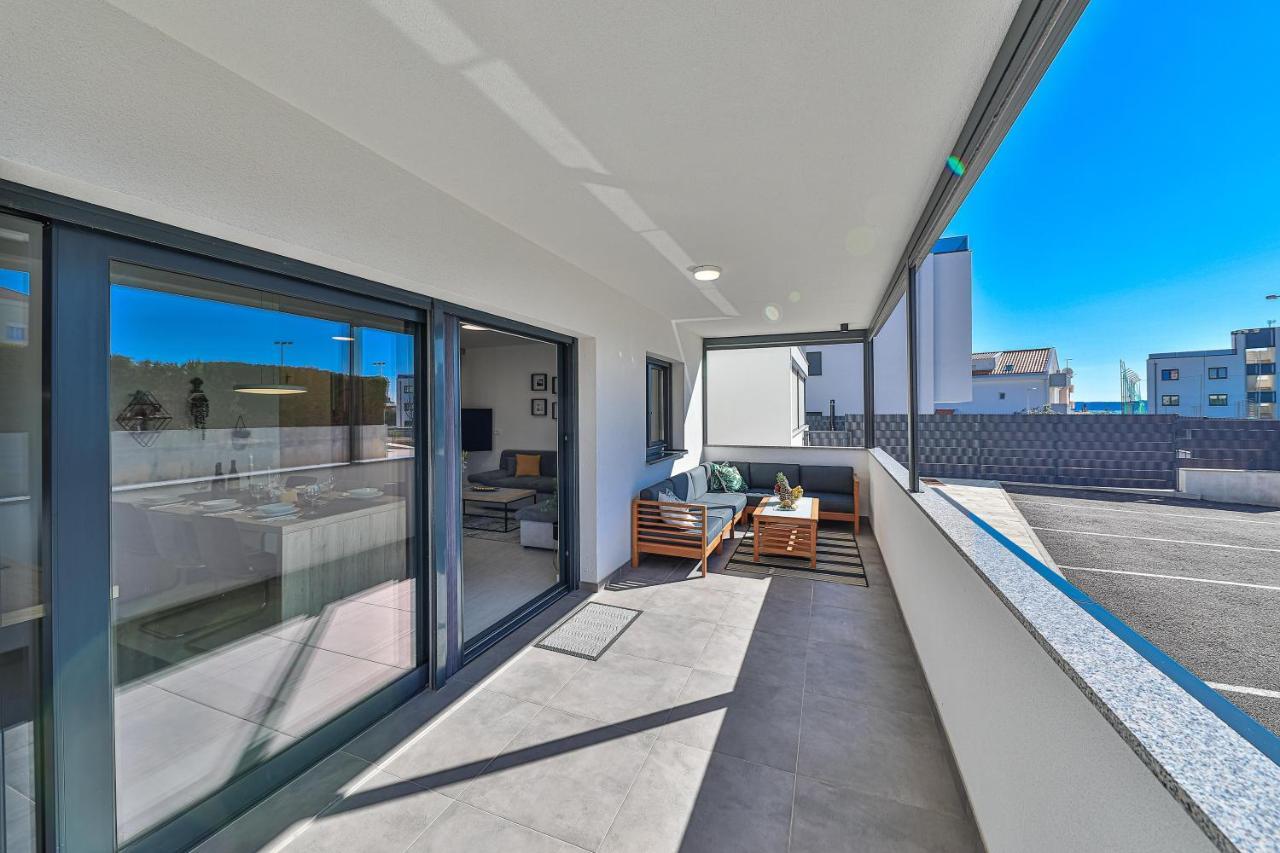 Luxury Apartment Pia With Swimming Pool And Grill Trogir Ngoại thất bức ảnh